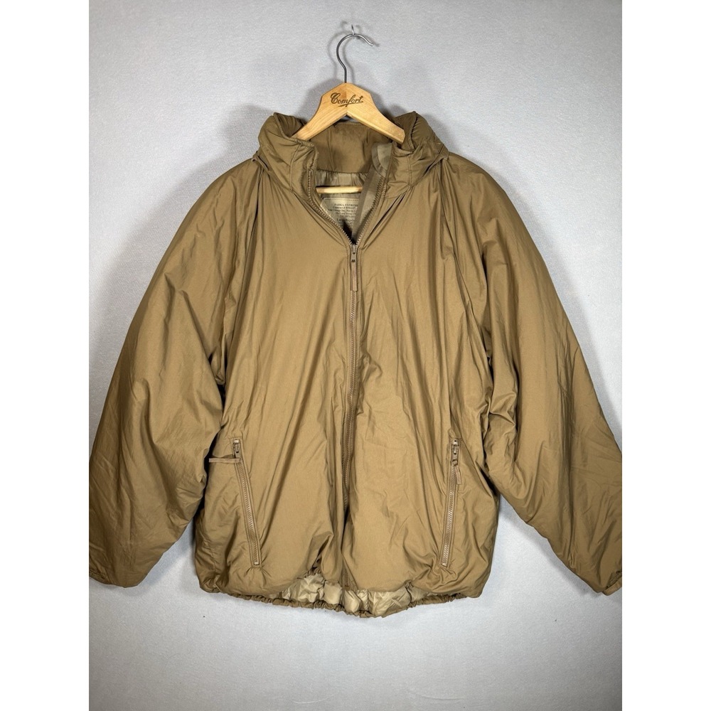 Wild Things Extreme Cold Weather Insulated Parka Happy Jacket ECWCS Coyote USA L